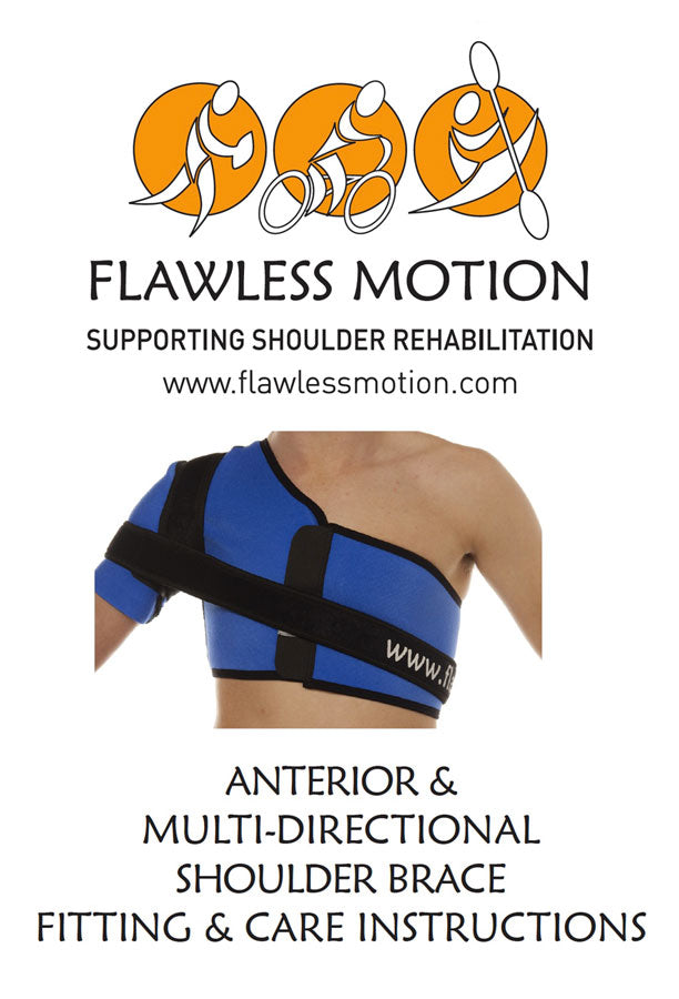 Shoulder Braces Fitting & Care Instructions - Flawless Motion