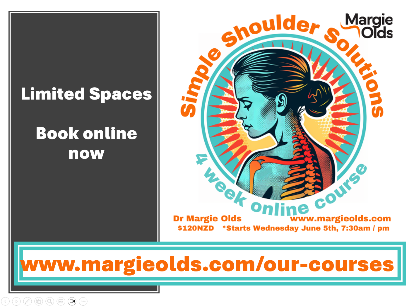 Simple Shoulder Solutions: A 4 week online shoulder course